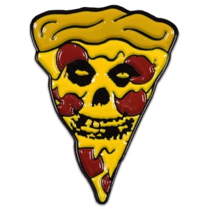 Yesterdays Enamel Pin Misfits Pizza
