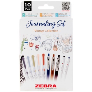 JOURNALING SET 12pk VINTAGE