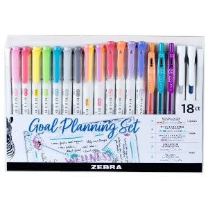 Zebra Goal Planning 18 Set