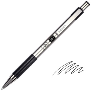 Zebra F-301Retractable Ballpoint Pen 0.7mm Black