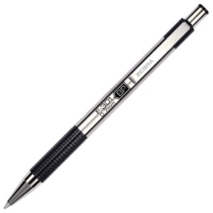 Zebra F-301 Retractable Ballpoint Pen 0.7mm Black