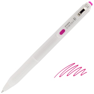 Zebra SARASA R Retractable Gel Pen 0.4mm Magenta