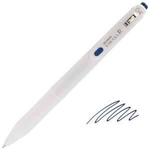 Zebra SARASA R Retractable Gel Pen 0.4mm Blue Gray