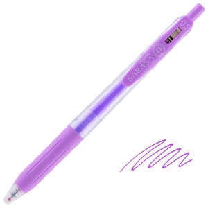 Zebra SARASA Clip Milk Retractable Gel Pen 0.5mm Purple