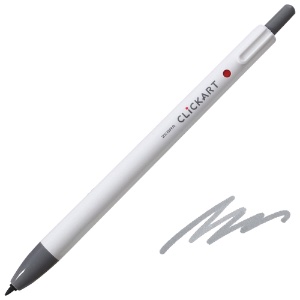 Zebra ClickArt Marker Pen 0.6mm Gray