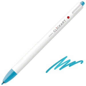 Zebra ClickArt Marker Pen 0.6mm Light Blue