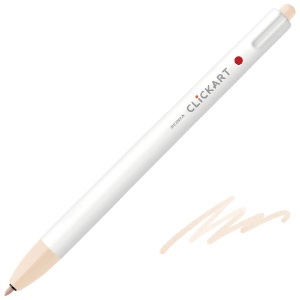 Zebra ClickArt Marker Pen 0.6mm Pale Orange
