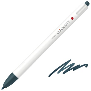 Zebra ClickArt Marker Pen 0.6mm Smokey Blue