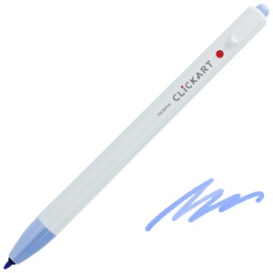 Zebra ClickArt Marker Pen 0.6mm Blueberry