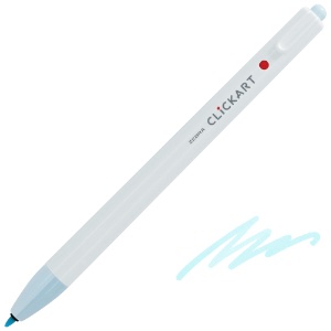 Zebra ClickArt Marker Pen 0.6mm Powder Blue