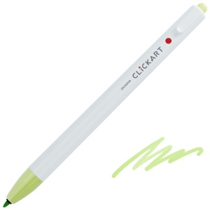 Zebra ClickArt Marker Pen 0.6mm Lime