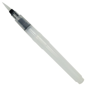 ZEBRA WATER BRUSH PEN SM ROUND