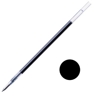 Zebra bLen White Retractable Gel Pen 0.7mm Black