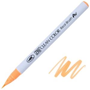 Zig Clean Color Real Brush Pen 002 Fluorescent Orange