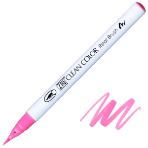 Zig Clean Color Real Brush Pen 003 Fluorescent Pink