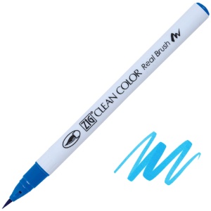 Zig Clean Color Real Brush Pen 032 Persian Blue