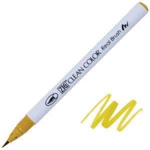 Zig Clean Color Real Brush Pen 063 Ochre