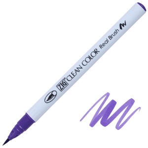 Zig Clean Color Real Brush Pen 080 Violet
