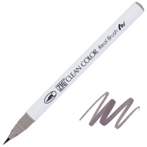 Zig Clean Color Real Brush Pen 903 Platinum Gray
