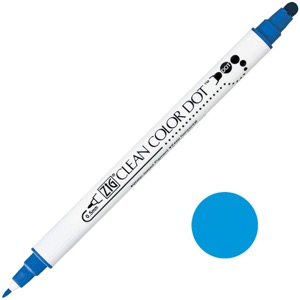 Zig Clean Color Dot Marker 032 Blue