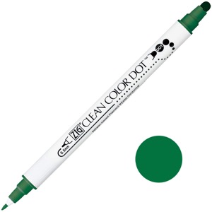 Zig Clean Color Dot Marker 040 Green