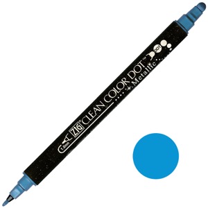 Zig Clean Color Dot Metallic Marker 125 Blue
