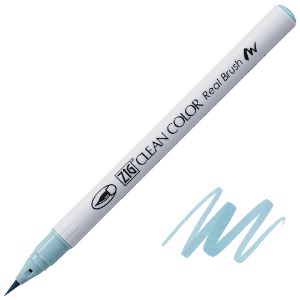 Zig Clean Color Real Brush Pen 304 Aquamarine Blue