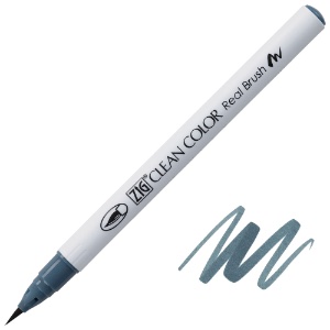 Zig Clean Color Real Brush Pen 306 Dark Agate