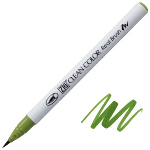 Zig Clean Color Real Brush Pen 401 Evergreen