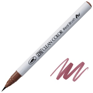 Zig Clean Color Real Brush Pen 603 Mocha Brown