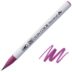 Zig Clean Color Real Brush Pen 810 Light Red Grape