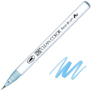 Zig Clean Color Real Brush Pen 307 Aqua Blue
