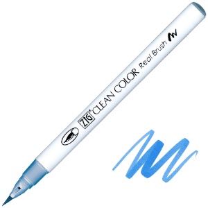 Zig Clean Color Real Brush Pen 311 Hyacinth Blue