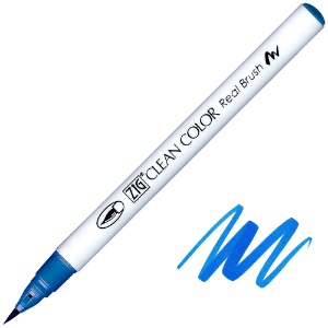 Zig Clean Color Real Brush Pen 314 True Blue