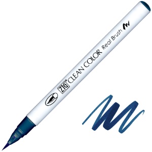 Zig Clean Color Real Brush Pen 320 Navy Blue