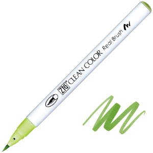 Zig Clean Color Real Brush Pen 406 Sage Green