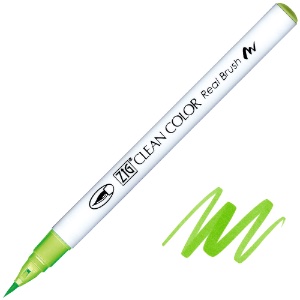 Zig Clean Color Real Brush Pen 409 Lime Green