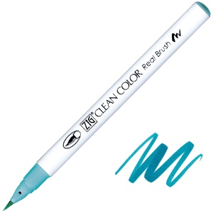 Zig Clean Color Real Brush Pen 416 Sea Green