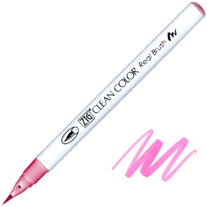 Zig Clean Color Real Brush Pen 213 Cherry Pink