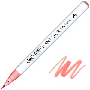 Zig Clean Color Real Brush Pen 216 Bright Flamingo