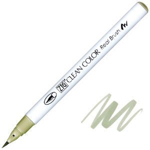 Zig Clean Color Real Brush Pen 421 Light Moss Green