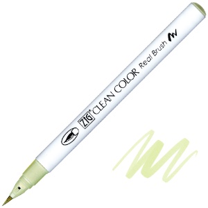 Zig Clean Color Real Brush Pen 422 Pastel Green