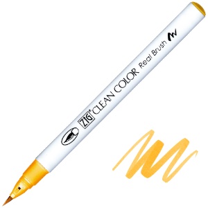 Zig Clean Color Real Brush Pen 504 Cadmium Yellow