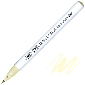 Zig Clean Color Real Brush Pen 506 Pale Lemon