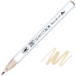 Zig Clean Color Real Brush Pen 607 Milk Tea