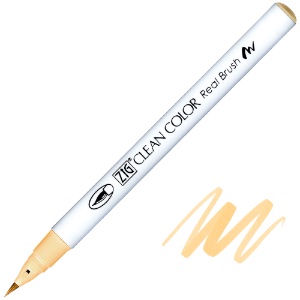 Zig Clean Color Real Brush Pen 705 Peach Orange