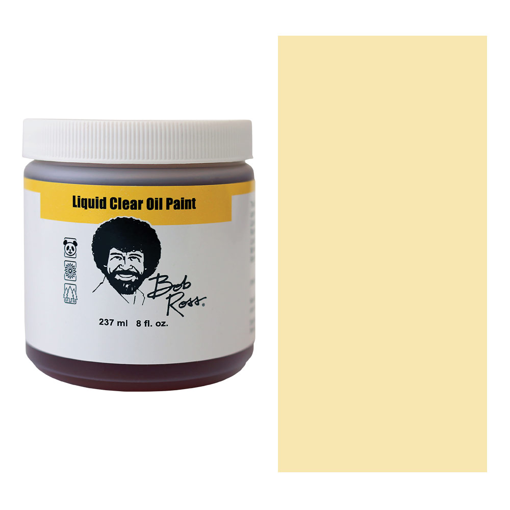 Bob Ross Liquid Base Coat, Liquid Clear 250ml