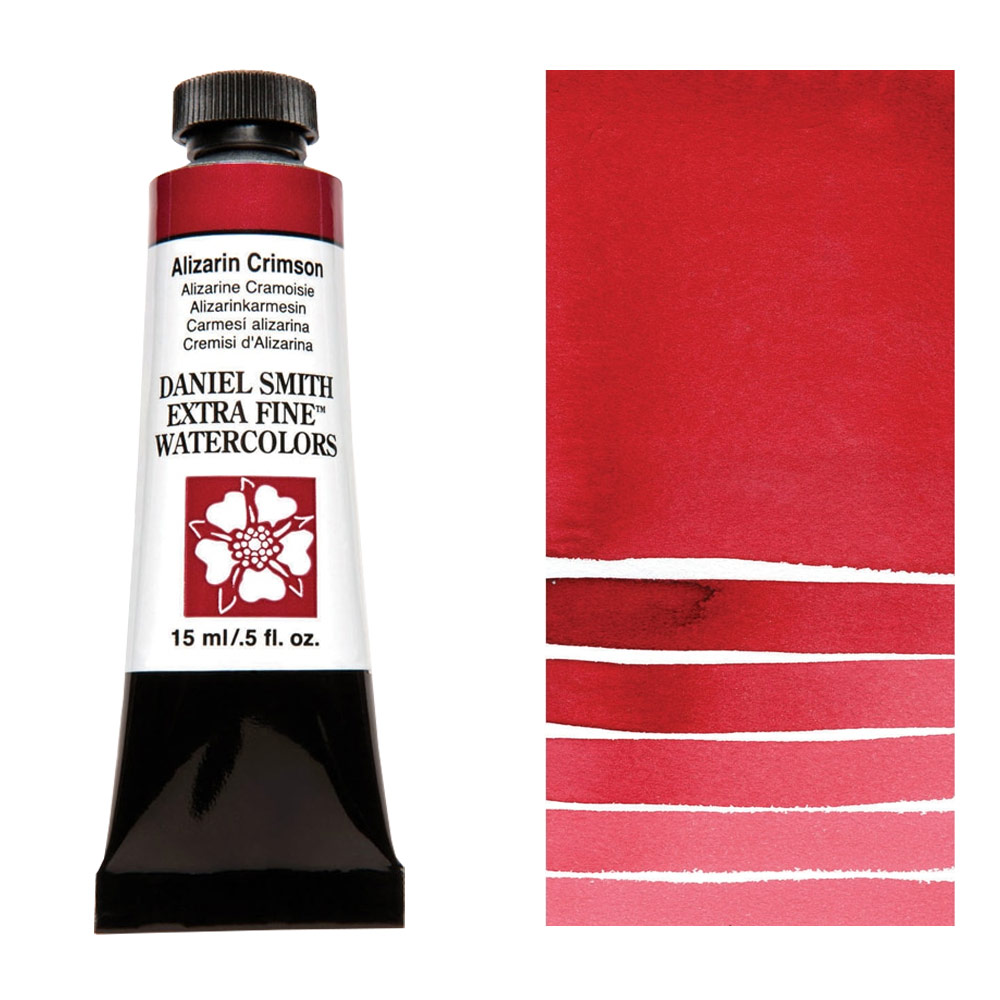 Daniel Smith Extra Fine Watercolor 15ml - Alizarin Crimson