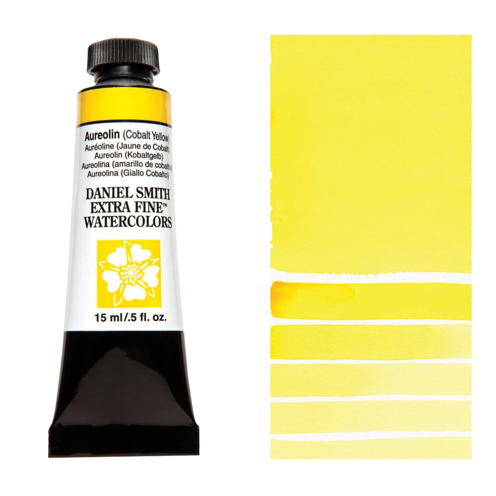Daniel Smith Extra Fine Watercolor 15ml - Aureolin (Cobalt Yellow)