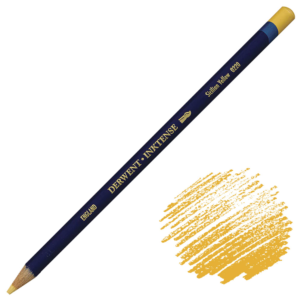 Derwent Inktense Pencil - Sicilian Yellow